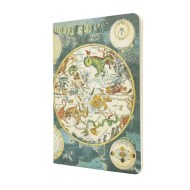 Celestial Planisphere A5 Unlined (Early Cartography) Cahier