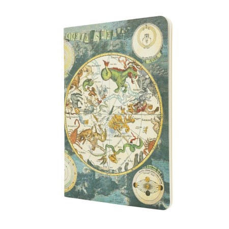 Celestial Planisphere A5 Unlined (Early Cartography) Cahier