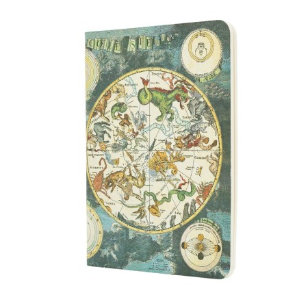 Celestial Planisphere A6 Unlined (Early Cartography) Cahier