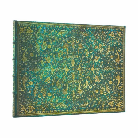 Emerald Flower (Nature’s Grace) Guest Book Lined Hardcover Journal