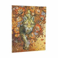 Lynx Rising (Erica Williams Art) Ultra Lined Softcover Journal (Elastic Band Closure)
