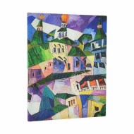 St. Petersburg (Lentulov’s Cityscapes) Ultra Lined Softcover Journal (Elastic Band Closure)