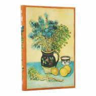 Van Gogh’s Still Life Mini Lined Hardcover Journal (Elastic Band Closure)