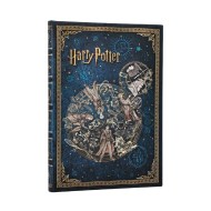 Legends of Hogwarts Journal (Harry Potter Collection) Midi Custom Unlined (Elastic Band Closure)