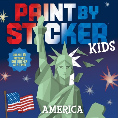 Paint by Sticker Kids: America