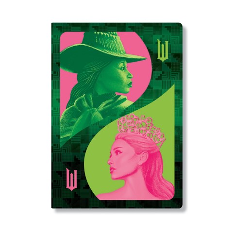 Pink Goes Good with Green (Wicked Collection) A5 Grid Cahier