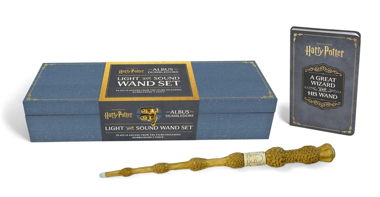 Harry Potter: Albus Dumbledore Light and Sound Wand Set by Donald