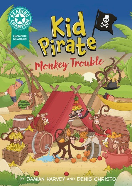 Reading Champion: Graphics: Kid Pirate: Monkey Trouble