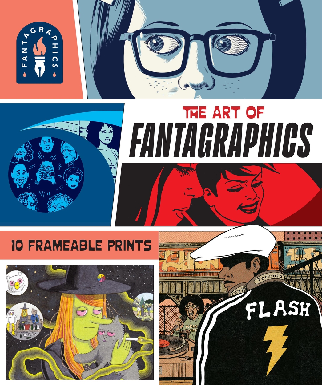 The Art of Fantagraphics Poster Book by Fantagraphics Publishers