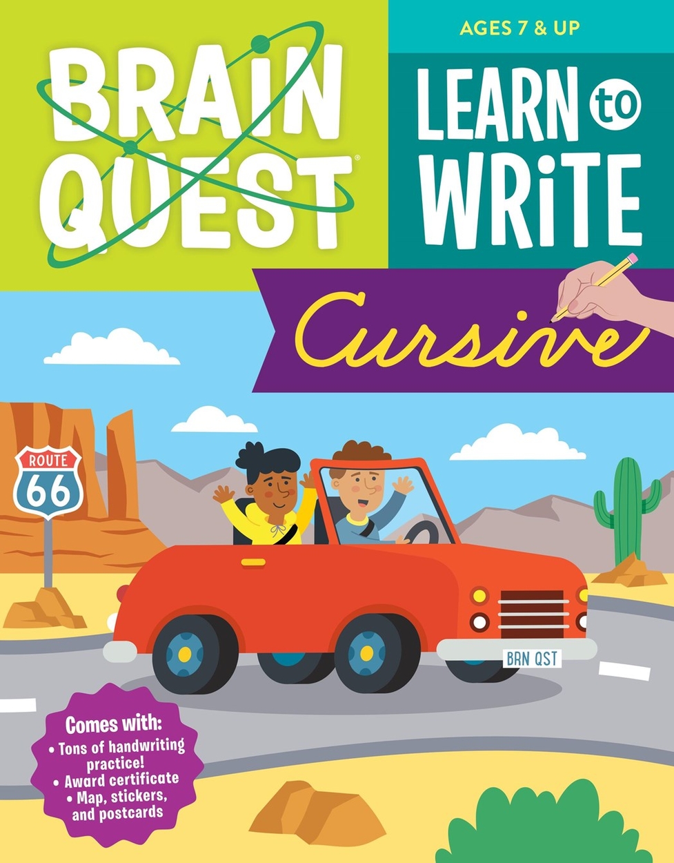 Cursive Brain Development Brain Quest Learn to Write Cursive by Workman Publishing | Hachette UK