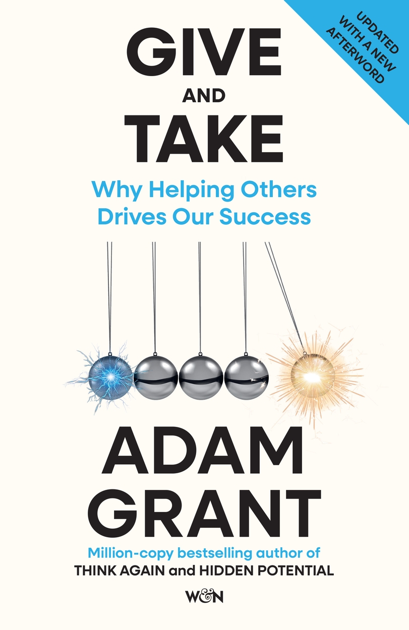 Give and Take book cover by Adam Grant