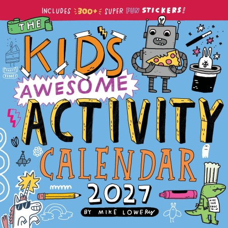 Kid’s Awesome Activity Wall Calendar 2027