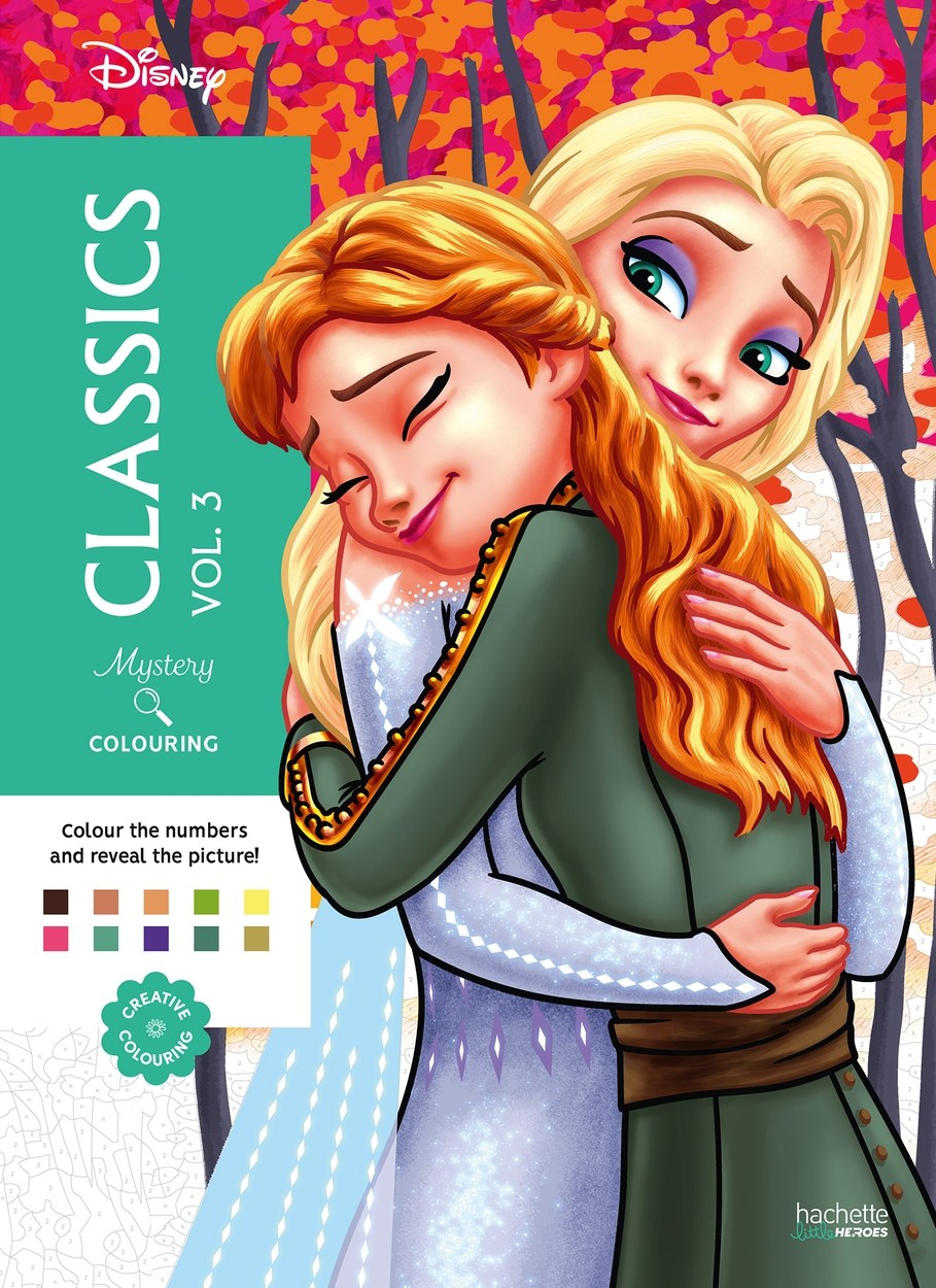 Mystery Colouring – Classics Vol 3 — coloring book cover