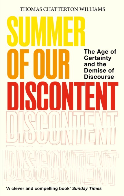 Summer of Our Discontent