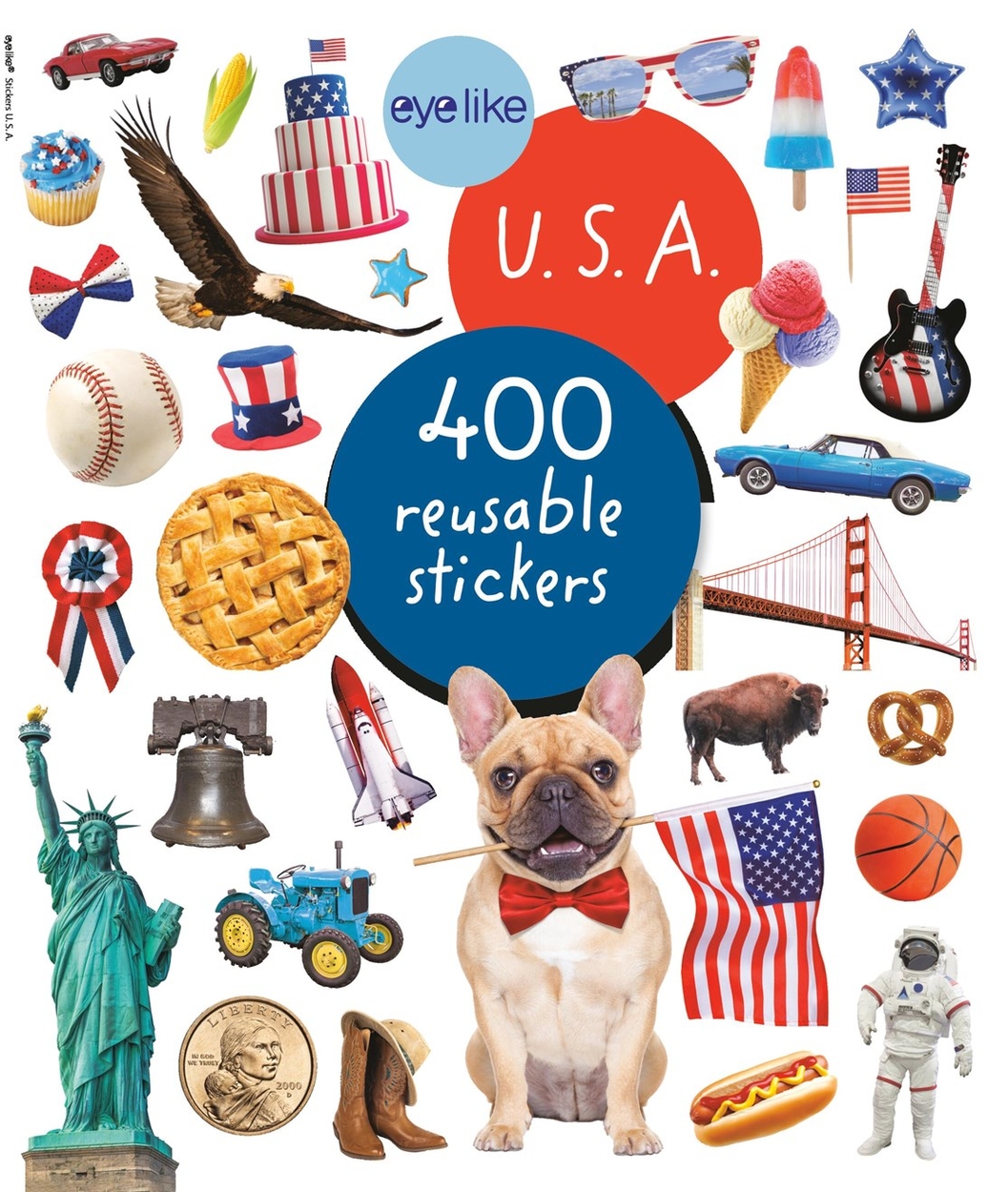 Eyelike Stickers U.S.A. by Workman Publishing | Hachette UK