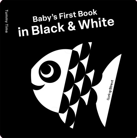 Spring Street Tummy Time: Baby’s First Book in Black & White