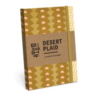 From the Block Shop Studio: Desert Plaid 17-Month Planner