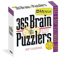 Mensa 365 Brain Puzzlers Page-A-Day® Calendar 2027