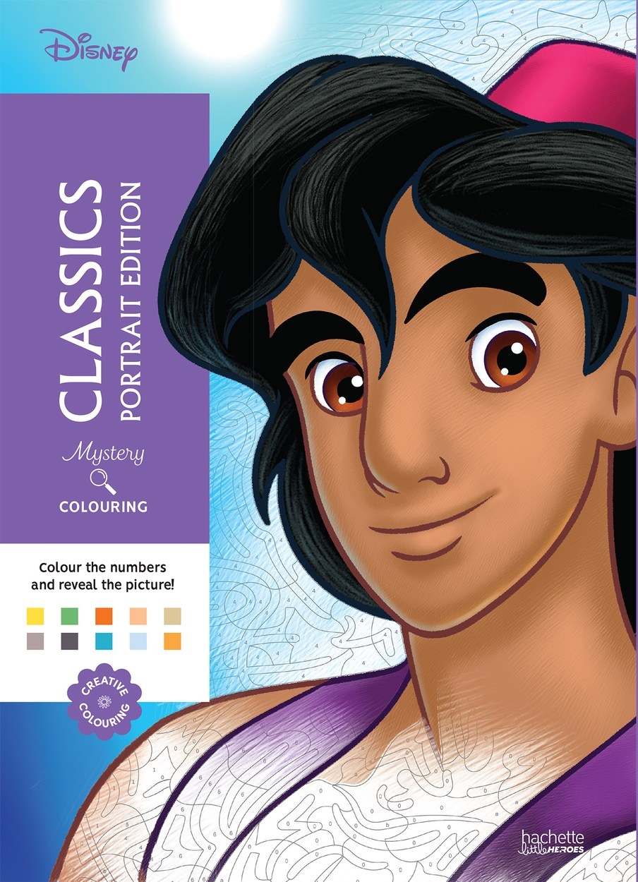 Mystery Colouring – Classics Portrait Version — coloring book cover