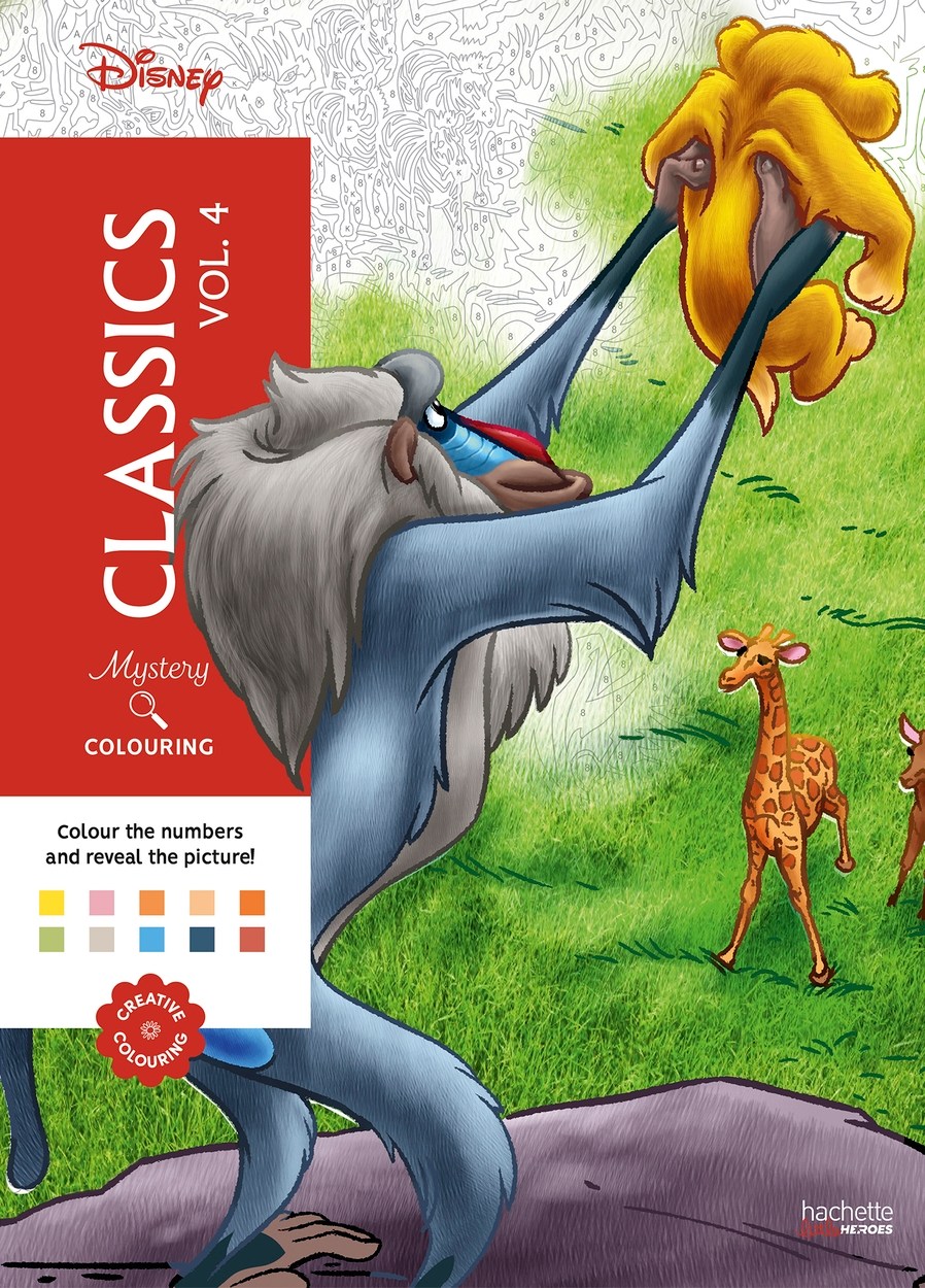 Mystery Colouring – Classics Vol 4 — coloring book cover