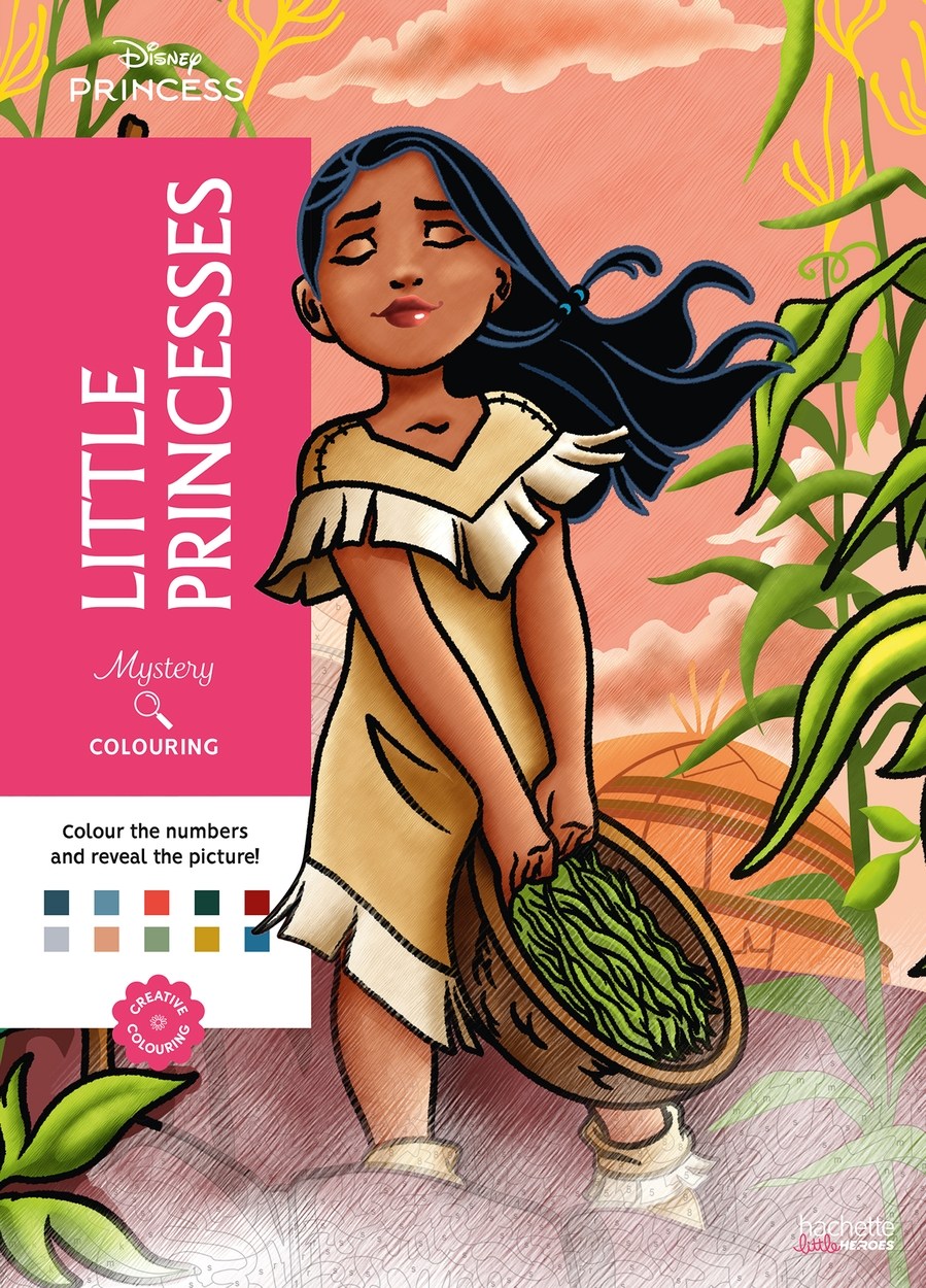 Mystery Colouring  – Little Princesses — coloring book cover