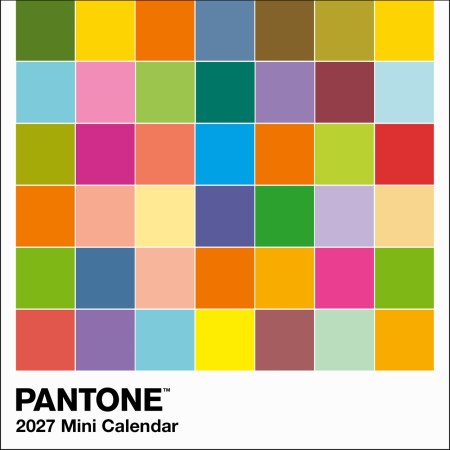 PANTONE Mini Wall Calendar 2027