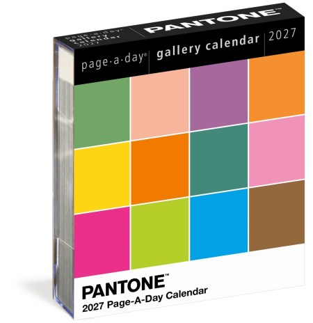 PANTONE Page-A-Day® Gallery Calendar 2027