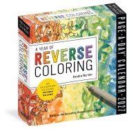 Reverse Coloring Page-A-Day® Calendar 2027