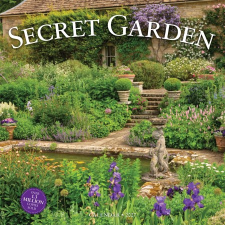 Secret Garden Wall Calendar 2027