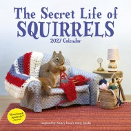 Secret Life of Squirrels Wall Calendar 2027
