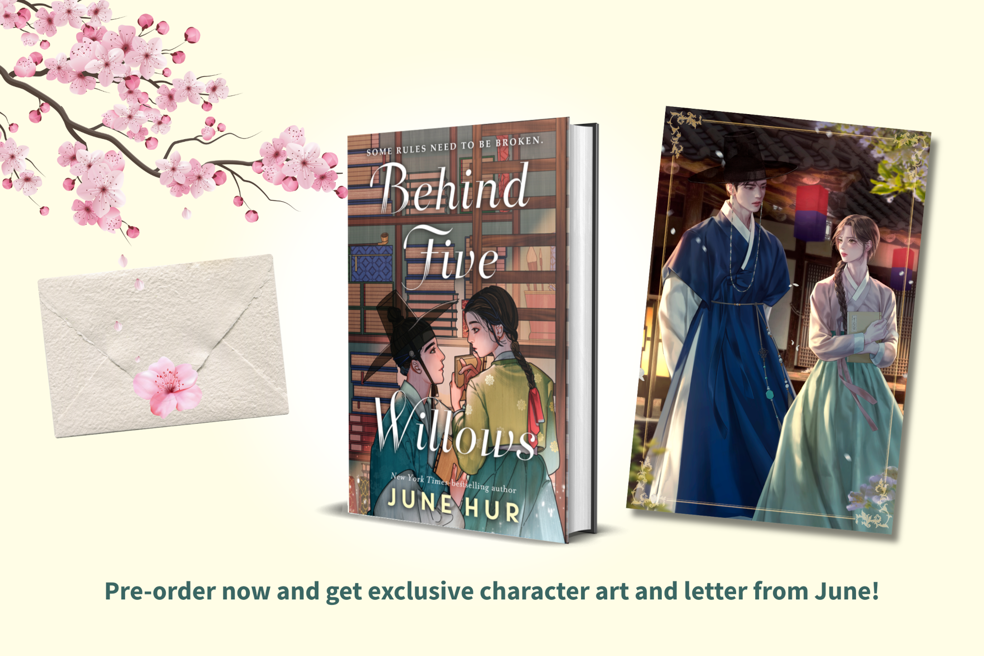 Behind Five Willows Pre-Order Competition