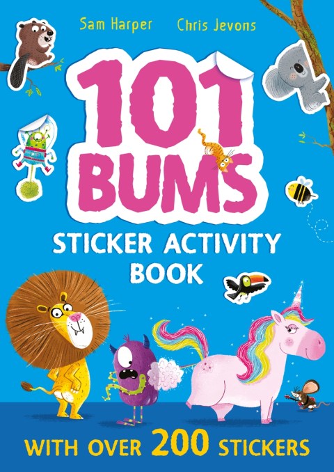 101 Bums Sticker Activity Book