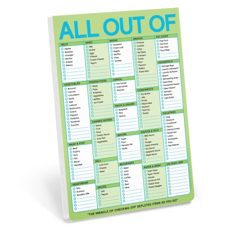 All Out Of Pad with Magnet (Pastel Version)