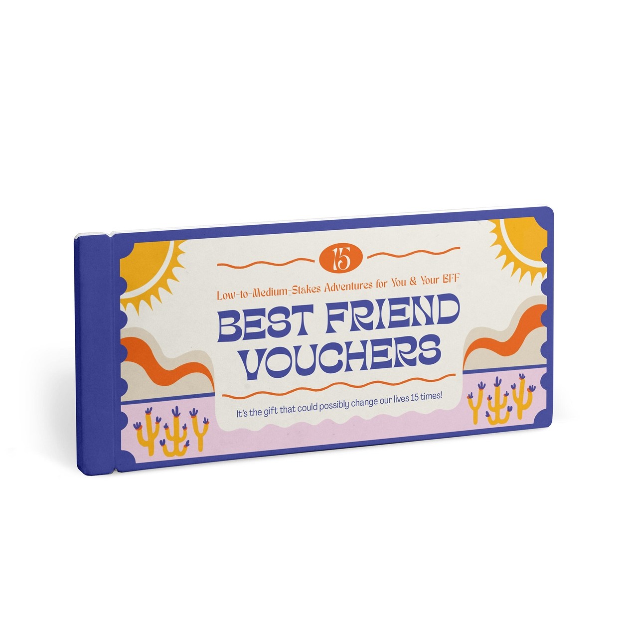 Best Friend Vouchers, BFF Gift Coupons, Book of 15 Perforated Vouchers ...