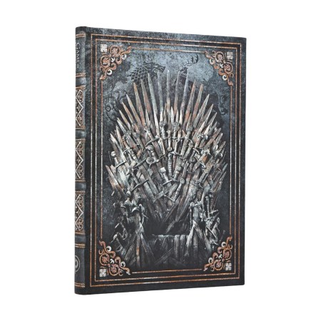 For the Throne (Game of Thrones Collection) Midi Lined Hardcover Journal (Elastic Band Closure)
