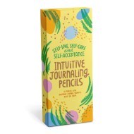 Intuitive Journaling Pencils: Self-Love, Self-Care and Self-Acceptance Pencil Set, 10 Pencils with Journal Prompts