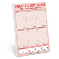 What to Get Done So I Can Have a Drink Pad (Pastel Version)
