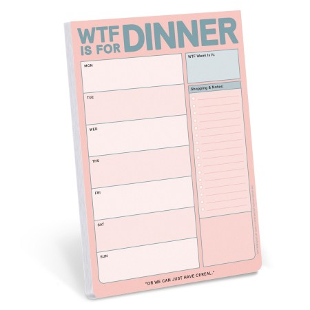 WTF is for Dinner: Knock Knock Pad