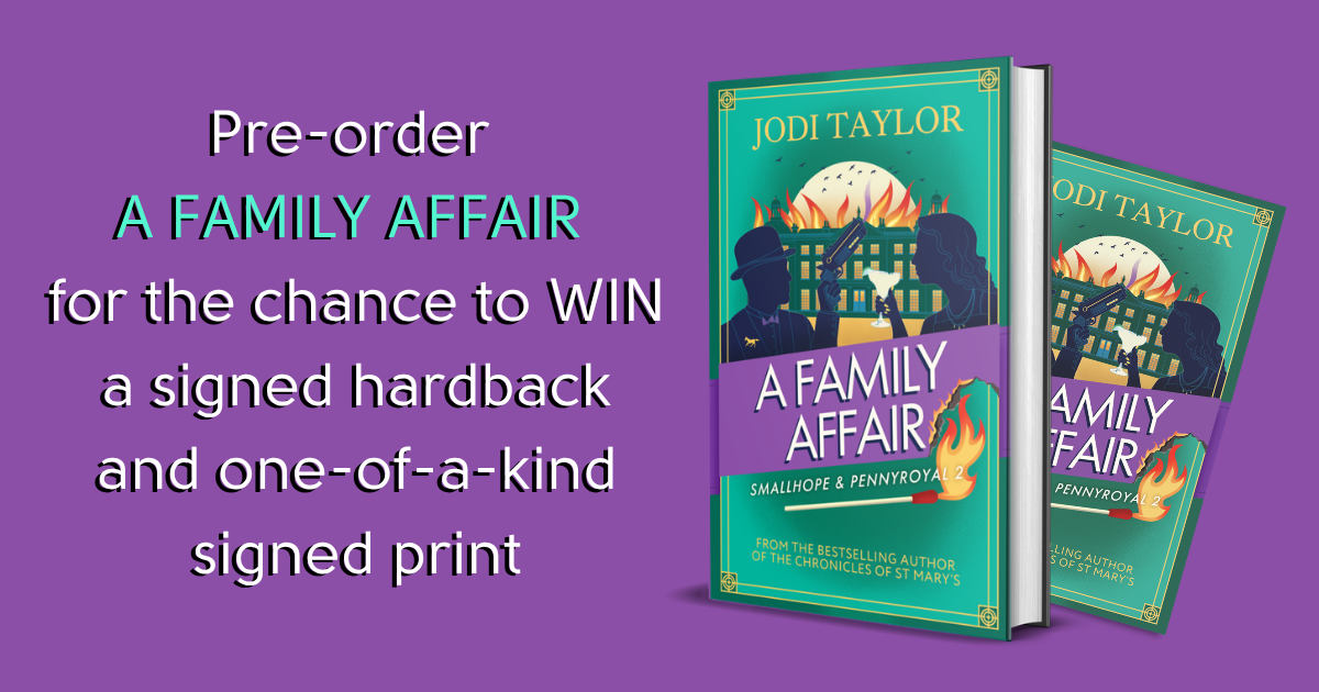 Pre-order A Family Affair for the chance to WIN a signed hardback and one-of-a-kind signed print