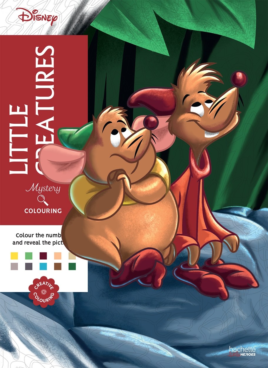 Mystery Colouring – Small Creatures — coloring book cover
