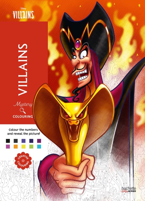 Mystery Colouring – Villains