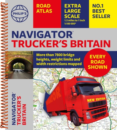 Philip’s Navigator Trucker’s Britain: Spiral Edition