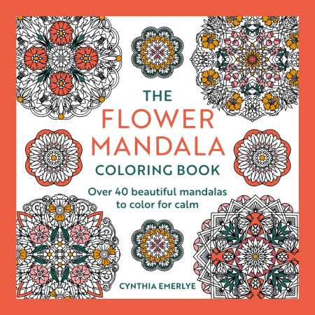 The Flower Mandala Coloring Book