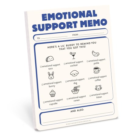 Emotional Support Memo Nifty Note