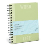 Work / Life Tabbed Sticker Journal